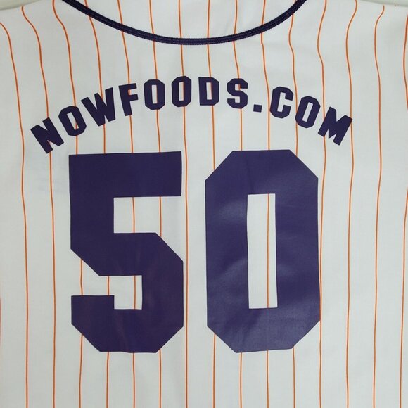 Now Foods Celebrating 50 Years Baseball Jersey Shirt Unisex M Medium - Picture 5 of 9